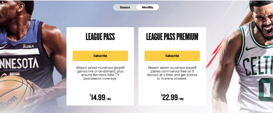 Choose The League Pass