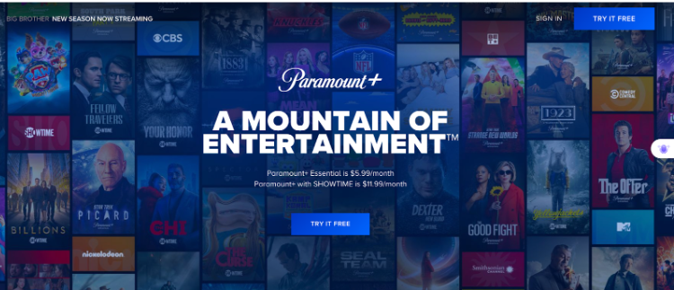 Paramount+ Showtime Black Friday 