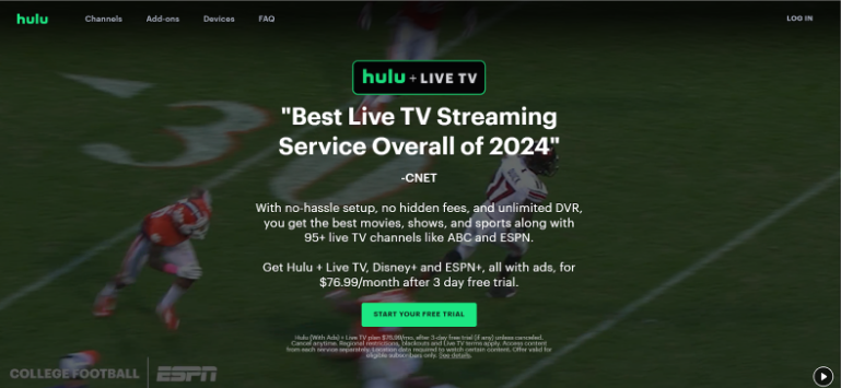 Hulu + Live TV