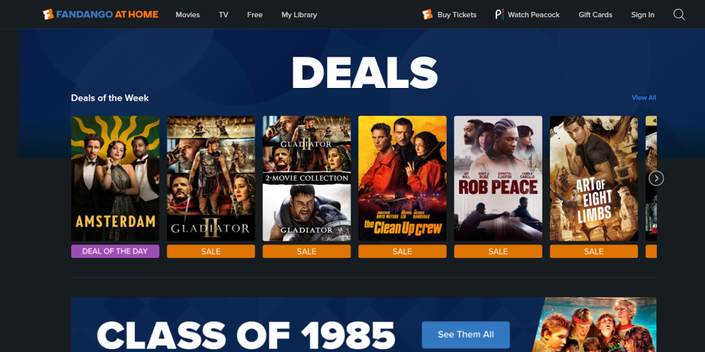 Vudu Deals