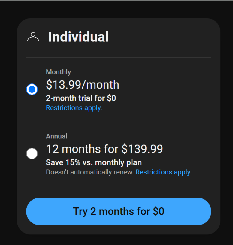 YouTube Premium Discount