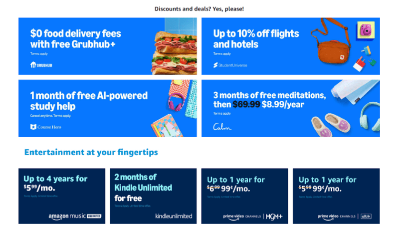 Additional Benefits of Amazon Prime Student Discount