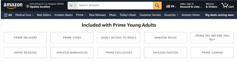 Amazon Prime Student Discount