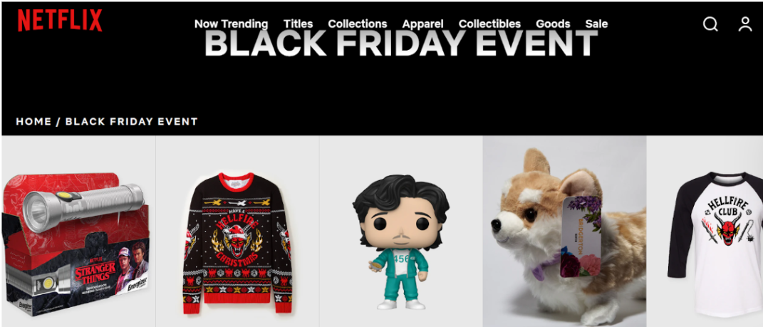 Netflix Shop Black Friday Deals