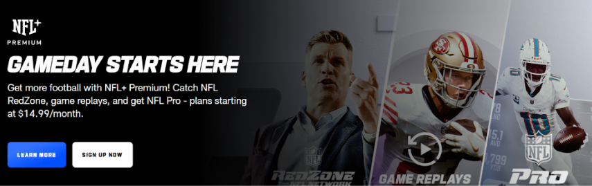 Standalone NFL+ Premium Subscription