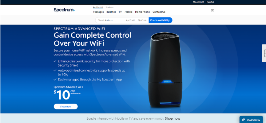 Spectrum Advanced WiFi
