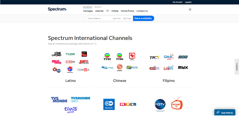 International Channels
