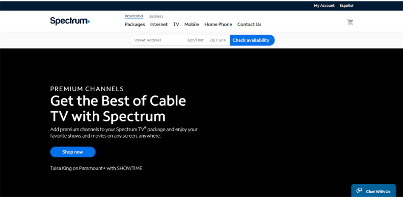 Spectrum Premium Channel Add-ons