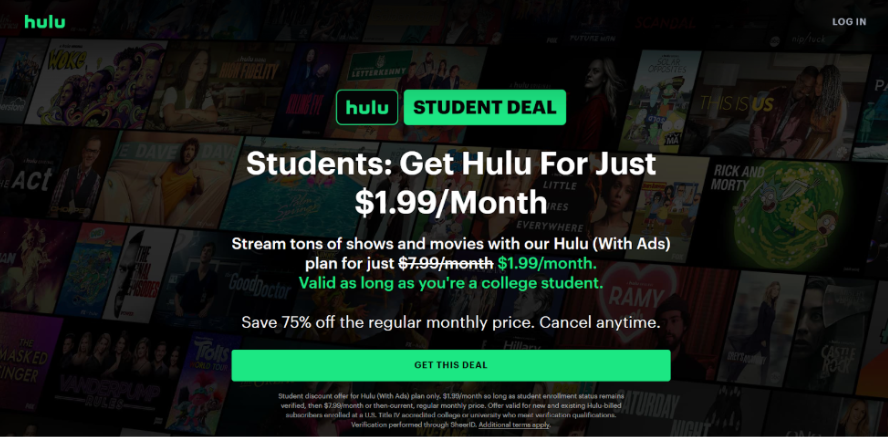 Hulu Student Discount