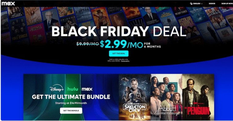 Max Black Friday Deal Max Black Friday Deal