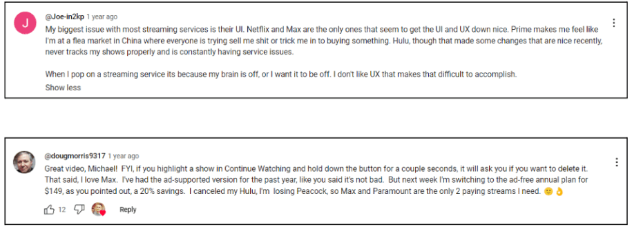Youtube Comment Reviews Youtube Comment Reviews
