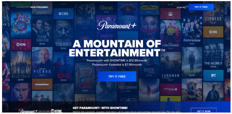 Top Paid Netflix Alternatives - Paramount+