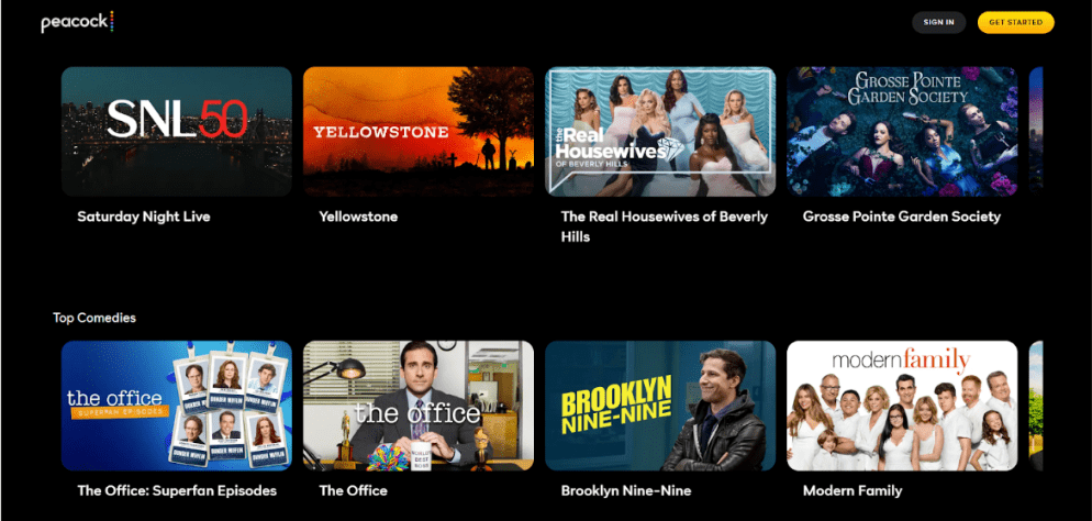 Best TV Shows on Peacock