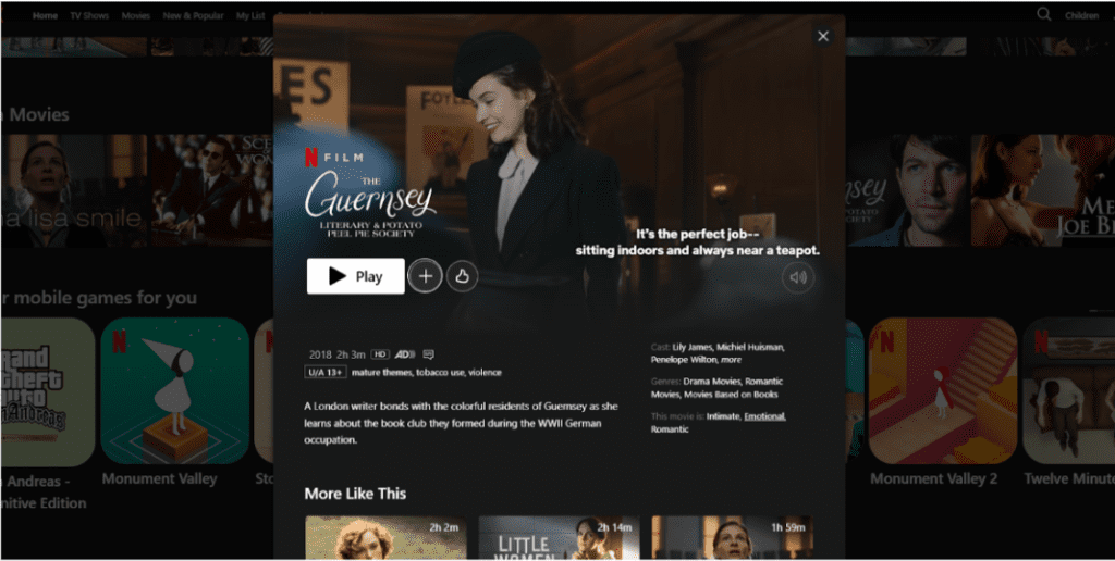 Netflix User Experience and Features
