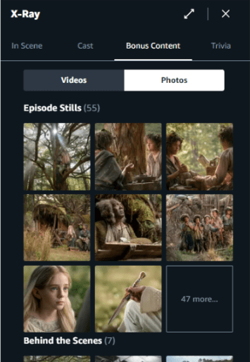 The ‘X-Ray’ feature on Prime Video
