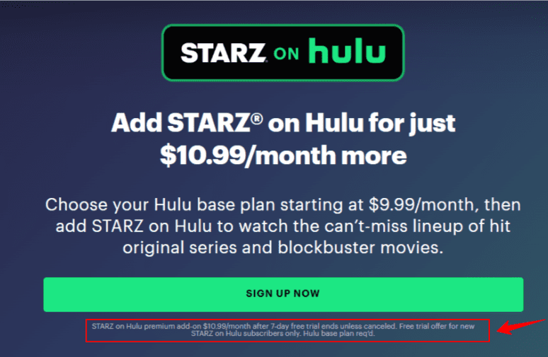 STARZ Free Trial