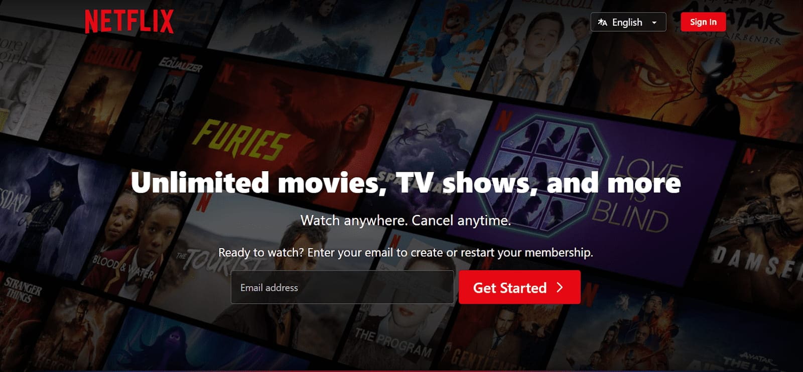Netflix Homepage Netflix Homepage