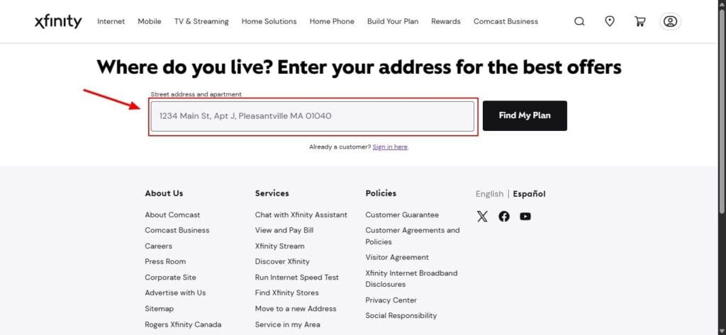 Check service availability