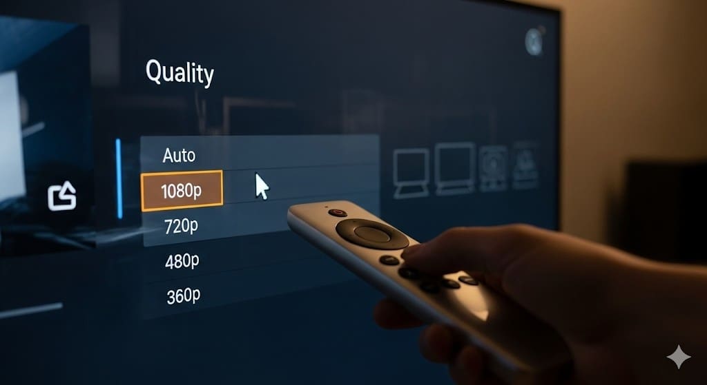 Lower Your Streaming Quality Lower Your Streaming Quality
