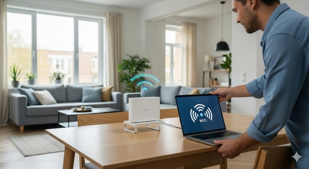Move Closer to WiFi Router Move Closer to WiFi Router