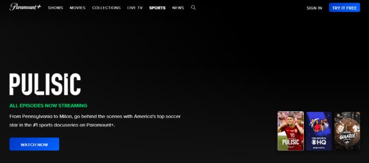 Paramount+ - CBS Sports Gateway