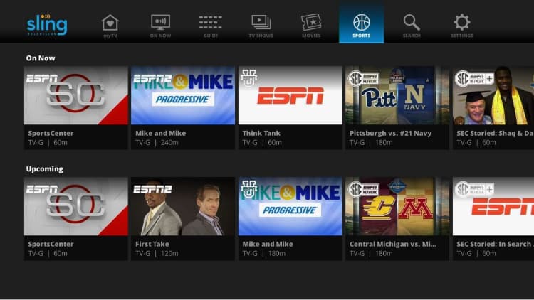 Sling TV - Flexible Channel Selection