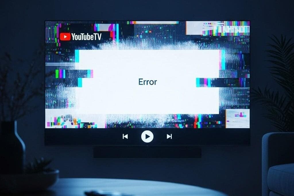 YouTube TV App Crashes