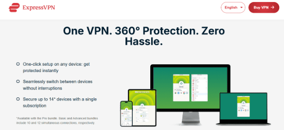 ExpressVPN Best VPN for Kodi