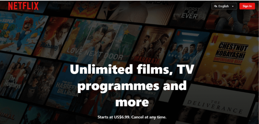 Netflix Black Friday