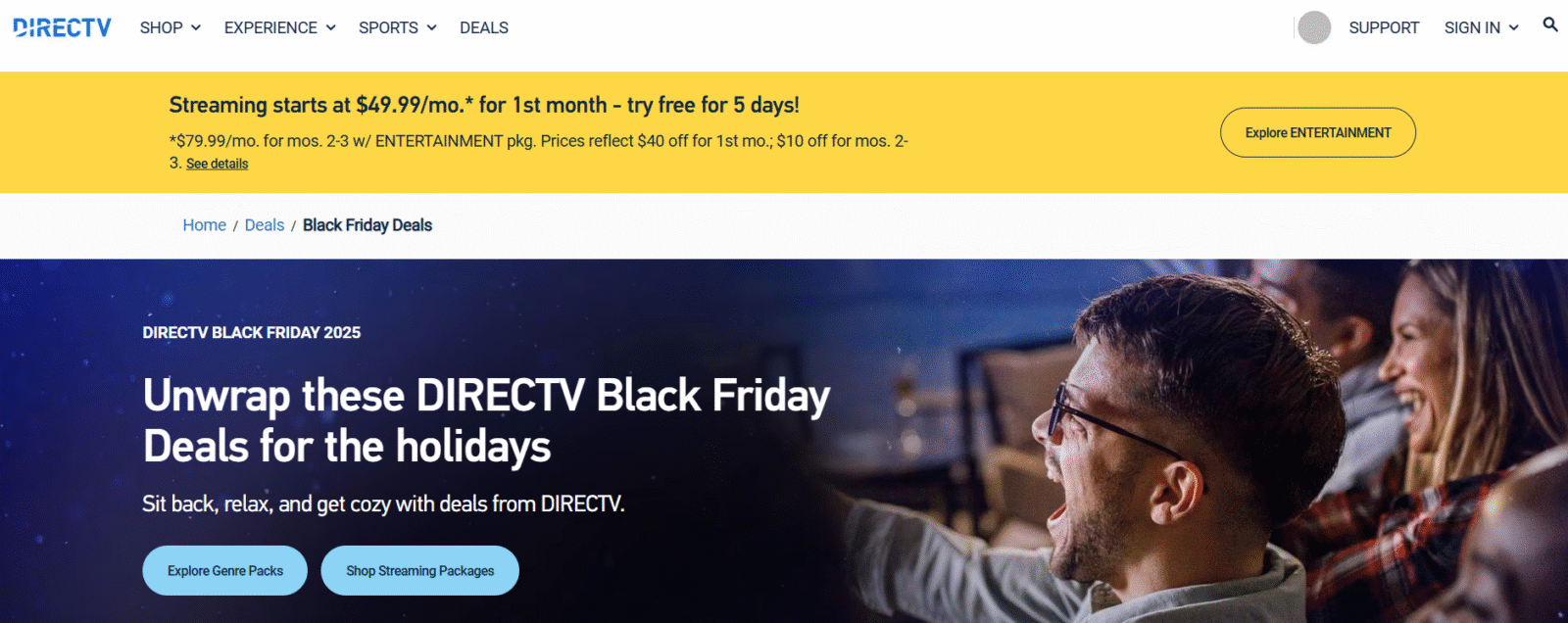 DirecTV Black Friday