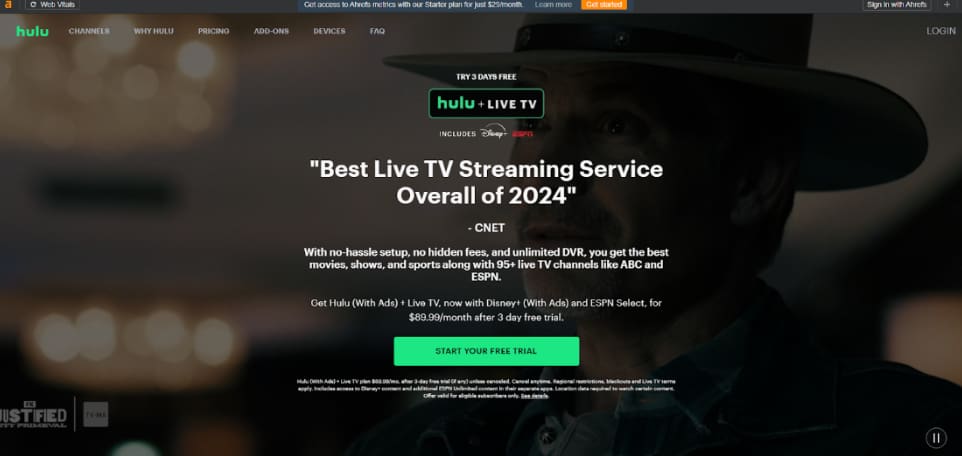 Hulu+ Live TV – Pricing Tiers